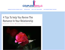 Tablet Screenshot of couplesskills.com